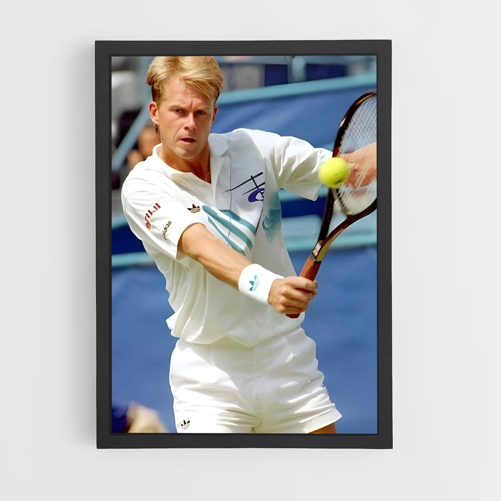 Poster Un Service Impeccable – affiche Tennis (vue 2)